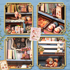 Book Nook DIY-kit: Söta Marie