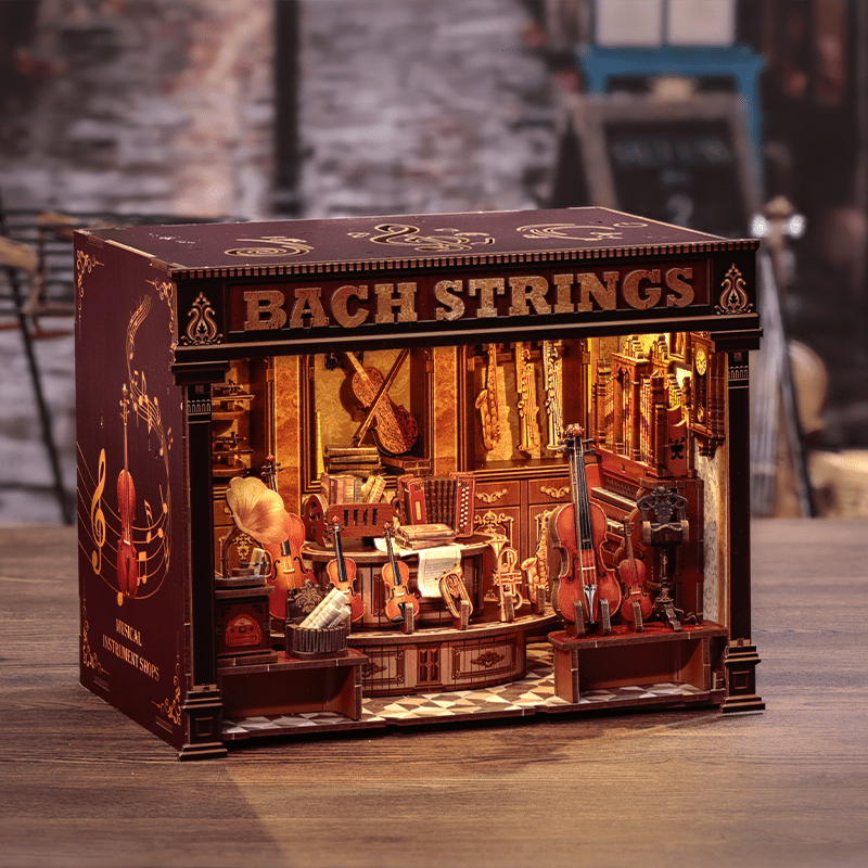 Book Nook DIY Kit: Bach Strings - The Warm Workshop