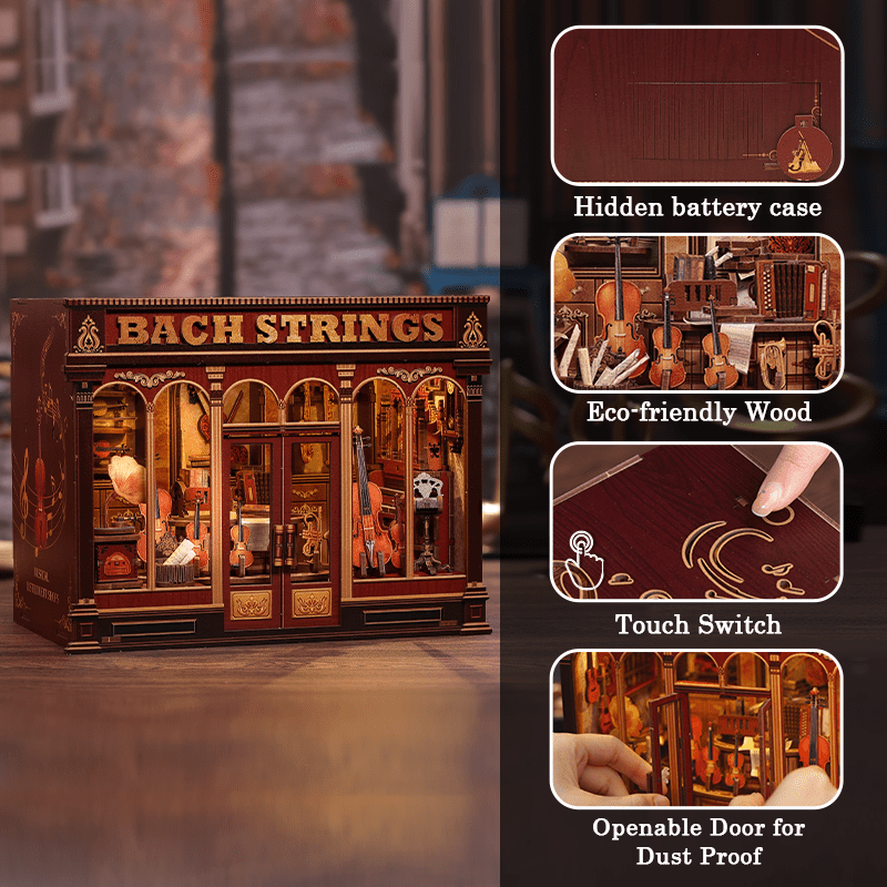 Book Nook DIY Kit: Bach Strings - The Warm Workshop