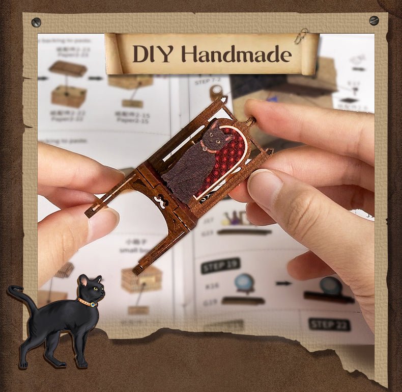 Book Nook DIY - kit: Magic Pharmacist - The Warm Workshop