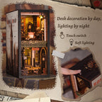 Book Nook DIY Kit: Rose Detektivbyrå - The Warm Workshop