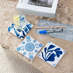 DIY Kit – Dekorera porslinsunderlägg - The Warm Workshop