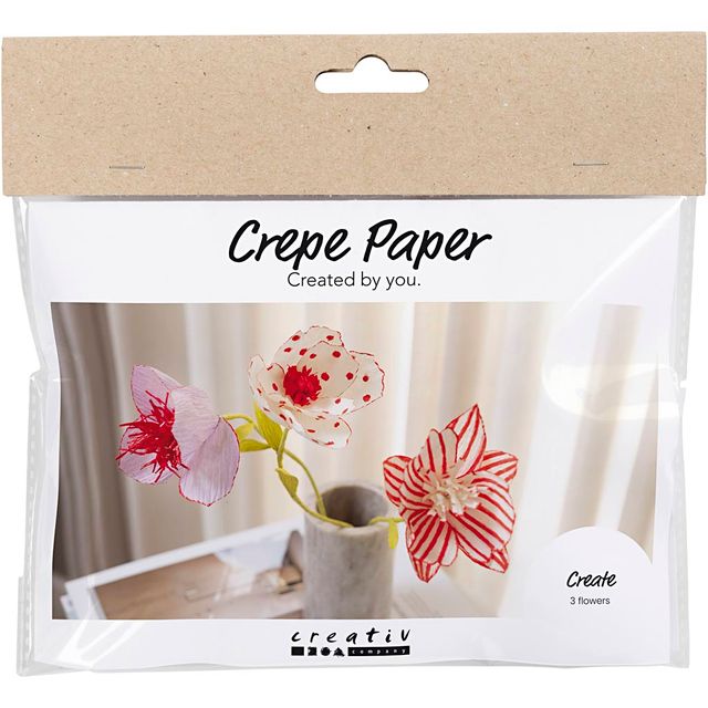 DIY Kit – Kräppblommor Sommar - The Warm Workshop