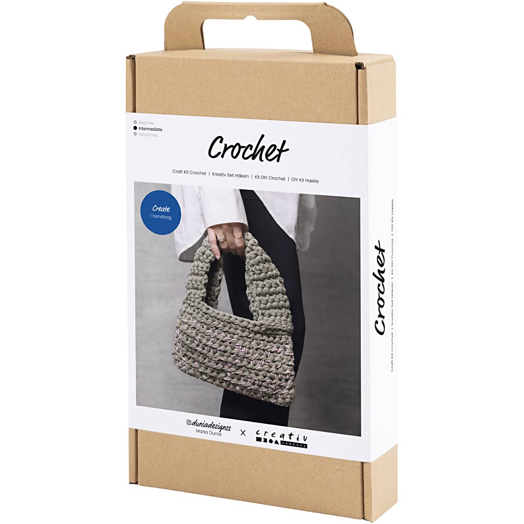 DIY Kit Virkning: Handväska - The Warm Workshop
