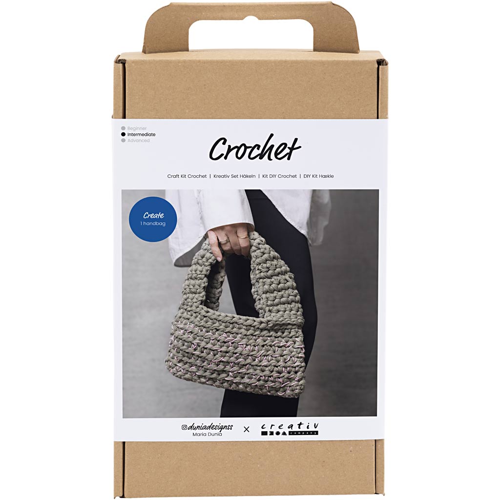 DIY Kit Virkning: Handväska - The Warm Workshop