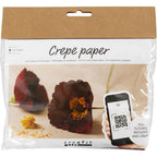 Mini DIY Kit – Kräppblommor Vinter - The Warm Workshop