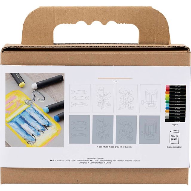 Mini DIY Kit Oljepastell - The Warm Workshop