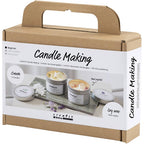 Mini DIY Kit – Sojaljus med kristaller - The Warm Workshop