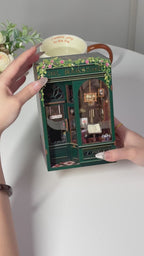 Book Nook DIY Kit: Owl Bookstore 