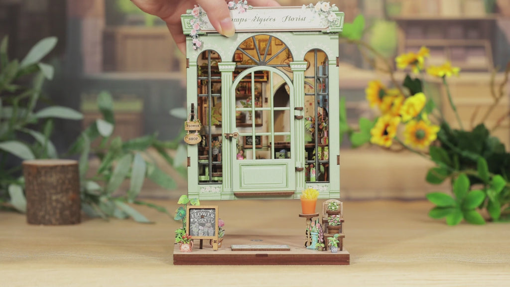 Book Nook DIY Kit: Champs-Élysées Florist