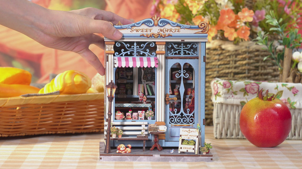 Book Nook DIY-kit: Söta Marie