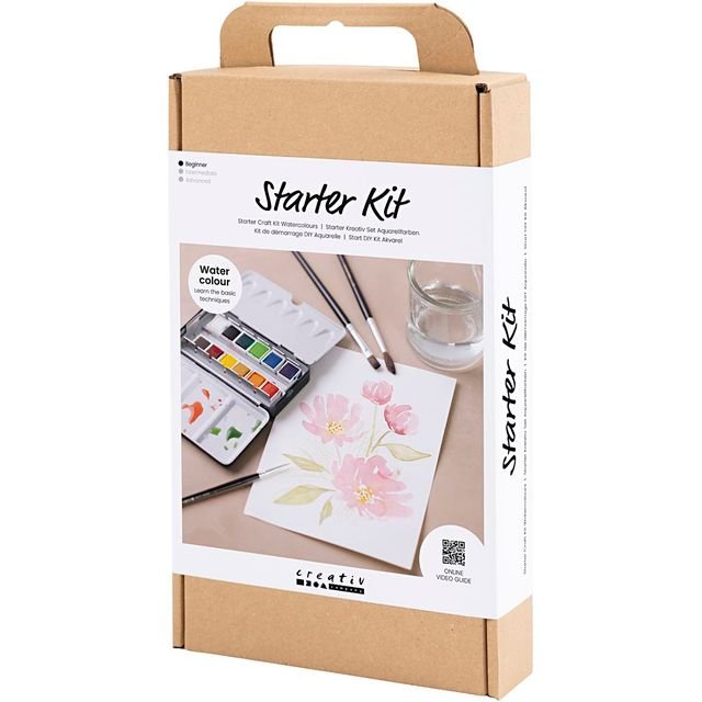 Start DIY Kit – Akvarell - The Warm Workshop