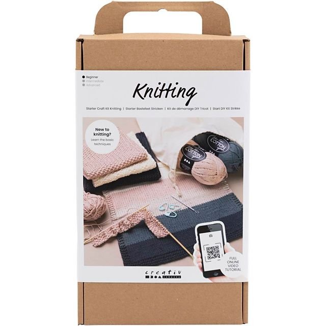 Start DIY Kit – Stickning - The Warm Workshop